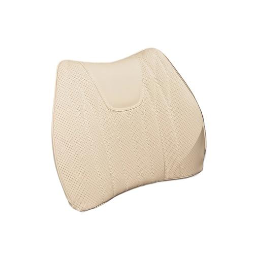 BMW全モデルI3 I4 I8 X1 X2 X3 X4 X5 X5M X6 X7 Z4に適合するカーシートクッション 車用ランバーサポートピロー 自動車用シート ウエストバッククッション(Beige C)