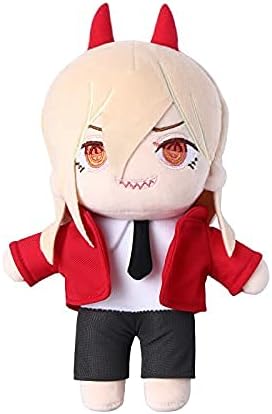 ZIFUNMUR Anime Plush Doll Power/Hayakawa AKI Plushies Toy Stuffed Figure Gifts Decoration Cosplay Props for Kid Fans (Power, 20cm/7.87inch)