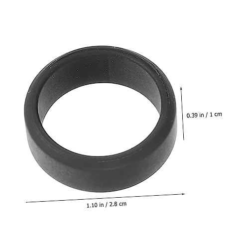 Anillos flexibles de silicona resistentes para deporte 10pcs miniatura 6