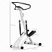 Imagen de SPORTNOW Stepper Plegable para Casa Escalador Blanco y Negro