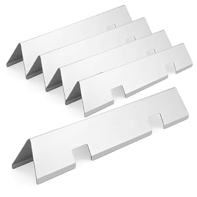15.3 inch Flavorizer Bars for Weber Spirit I & II E310 E320 E330 S310 S320 S330 Gas Grills with Front Control Knobs, Replacement for Weber Spirit Grill Parts 7636, Stainless Steel Flavor Bars, 5 PCS