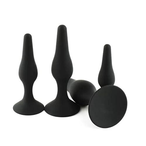 4-Pieces Silicone Watertight Play Silicone Suction Cup Realistic Classic Dick Plug Double Headed For Women And Men #TOP4