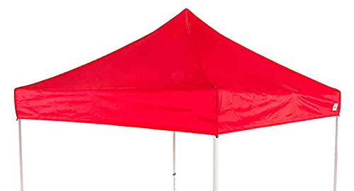 Impact Canopy 8' x 8' Pop-Up Canopy Tent Top, Replacement Cover Only, Red