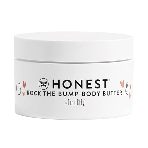 The Sincere Firm Sincere Mama Rock The Bump Physique Butter | Moisturizing Stretch Mark Cream | Shea Butter, Avocado Oil, Vitamin E | 4 oz