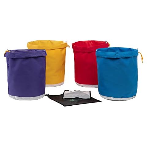 Hyindoor Bubble Bags 5 Gallon 4 Bag Herbal Ice Bubble Hash Bag Essence Extractor Kit Come with Pressing Screen and Storage Bag Cover