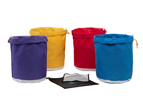 Hyindoor Bubble Bag Ice o lator Bag de 4 Sacs de 20 litres Sac d'extraction d'essence avec écran de Pression et Sac de Rangement 5 Gallon Cover