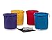 Hyindoor Bubble Bags 5 Galón 4 Bolsas Hash Bag de Extracción de Resina y Esencia de Hierbas