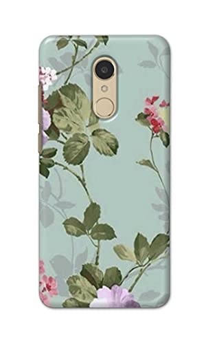 Image of Printed Hard Back Cover Case for Mi Redmi 5 Back Cover (Floral Painting) -1302