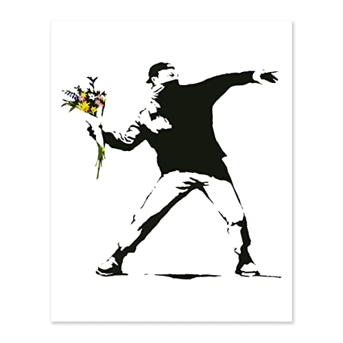 Hzong G oNV[ Banksy Ԃ̂Ă鏭N ԓ DIYG LoXG LbgɂG hG h fW^G | Lbg z[ ItBX q l S |pi 蕨 40×50cm t[X