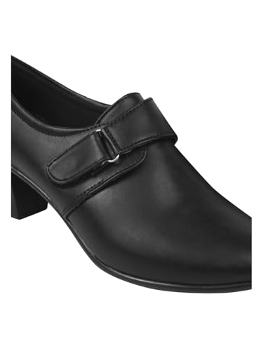 Image of TRYME Collection Bellies Comfortable Stylish Solid Block Heel Slip-On Formal Shoes for Womens & Girls