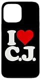 Photo Gallery custodia per iphone 13 pro max i love heart c.j. cj c j initals monogramma nome Photo Gallery custodia per iphone 13 pro max i love heart c.j. cj c j initals monogramma nome