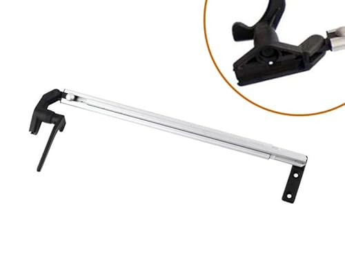 CR-MOESANCO® Kompasse-Set rechts + links Polifix + Basis aus Polyfix für Wohnwagen, 20 cm, Fensterarm für Wohnmobil, Halterung, 200 mm, Halterung zum Heben