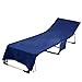 GuoCu Housse de Chaise de transat de Jardin en Microfibre Serviettes de Bain Serviette de Plage Chaise de Plage Chaise Longue de Mate Séchage Rapide pour Vacances