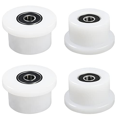 Roues Usinées Total Gym Platinum Galets Blancs Haute Densité