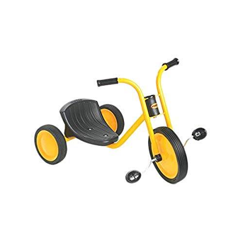 Children's Factory, Angeles MyRider Easy Rider Tricycle, Yel-Blk, AFB3640, Kids Outdoor Play Equipment, Daycare, Preschool & Nursery Playground Trike