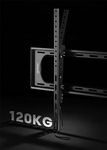 Manhattan Ultra High Load Tilt TV Wall Mount for Large Screens, black - Image 3