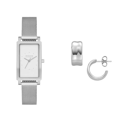 Montre Skagen Femme Hagen Lille argentée pour un style chic au bureau