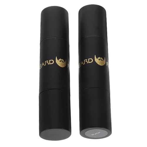 CANIGHT 2 Brochas De Afeitar Hechas A Mano Para Veganos, Pelo Sintético Para Húmedo, Aptas Para Salón Y Uso Doméstico, Herramienta De Peinado Profesional, Color Y Marrón