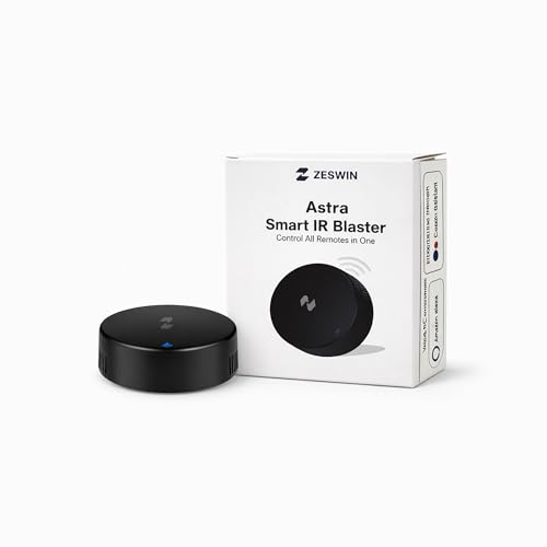 Image of Astra Smart WiFi IR Blaster Control Hub Universal Remote for AC, TV, Set Top Box, Air Cooler & Home Theatre | Compatible with Alexa, Google Assistant & Siri | All-in-One Infrared Blaster