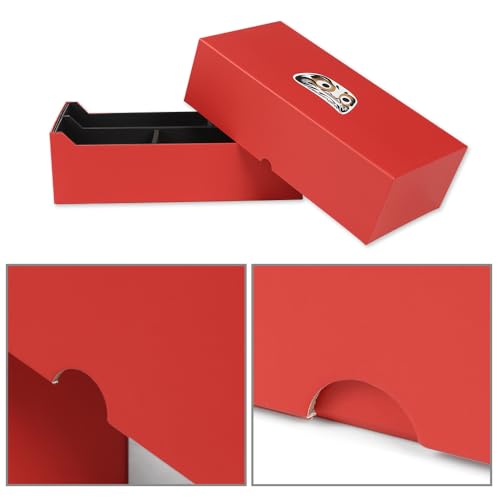Caja para almacenamiento de monedas GRAND ORANGE roja miniatura 7