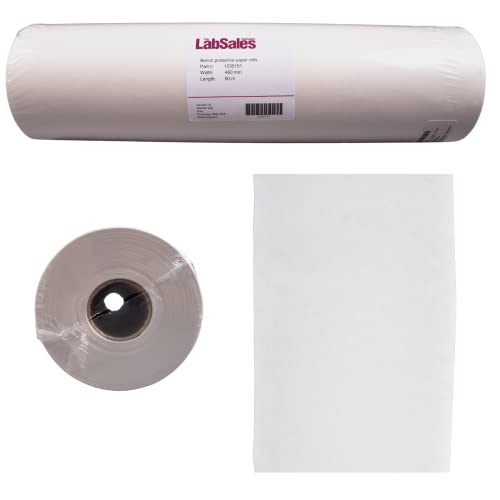 Banc de laboratoire protégé des taches grâce au rouleau de papier absorbant Labsales
