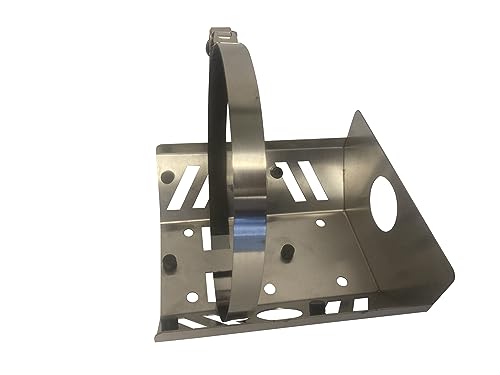 Stainless Steel Propane Tank Bracket with Quick Release T-Bolt for 5lb LP Gas Propane Bottle for Overland Vehicles, RV and Marine - Overland Axis by Preece Preece Precision