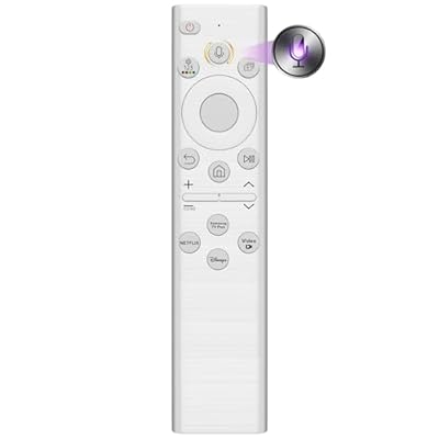 B BraiNice Replacement for Samsung Frame TV Remote, for All 2018-2025 Samsung Remote Control for Smart TV with Voice Control, Mic & Bluetooth, QLED, UHD & More, Not OEM/Orignial