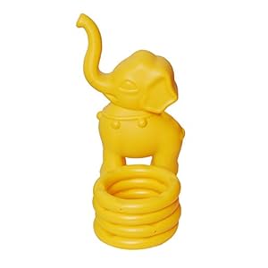 Little fingers Intra Kids Ride on Toys Elephant Rings Toss, Multicolor