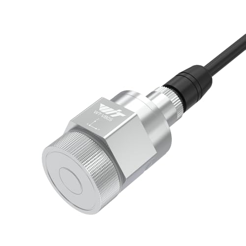 WITMOTION WTVB05 IPX8 Waterproof Vibration Sensor Transducer, Modbus RTU 3-axis (XYZ) Vibration Displacement(30000um)+Speed(100mm/s)+Frequency(2000HZ), for Structural Health Monitoring