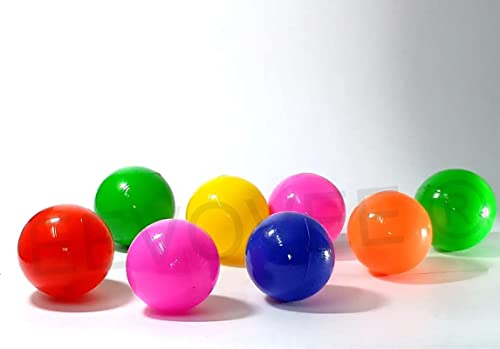 EEOVEE, 50 Pcs 6 cm Soft and Safe Multi Colour Fun Packed Plastic Pool Balls for Kids. 8 Colorful, (BPA-Free and Non-Toxic Plastic Balls for Kids - ISI 9873 Safety Certified) (Image - 5)