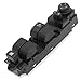 Power Master Window Switch Compatible with Mazda 3 Mazdaspeed S i 2010-2013 Front Left Driver Side Replecement BBM266350B BBM2-66-350B BBM2-66-350 BBM2-66-350A