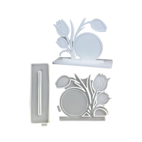 Moldes De Flores Resina Epoxi Múltiples Múltiples Fundición Silicona Para Manualidades Y Decoración Del Hogar Joyería Resina