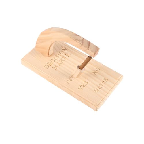 Sarini Decision Maker Selector Swing, magnetisches kreatives Pendelbrett aus Holz für mühelose Entscheidungsfindung und Planung, Schreibtischzubehör, Geschenk für den täglichen Gebrauch im Homeoffice