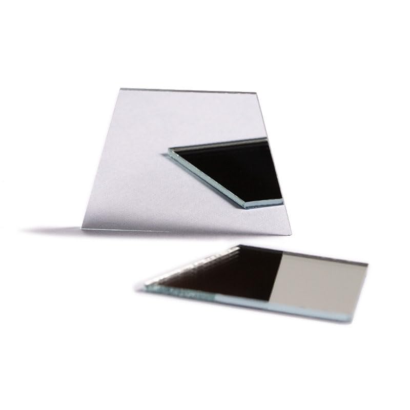 1pc Trapezoidal Front Surface Mirror 1.1mm Thick Height 60mm Long Side 50mm Short Side 28mm First Surface Mirror Reflector