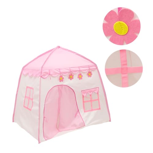 Milisten Tienda de Campaña Infantil de Oxford Transpirable para Niñas y Portátil Casita de Interior y Exterior Segura y Cómoda