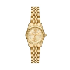 Michael Kors Lexington Women’s Watch, Stainless Steel Chronograph Watch for Women