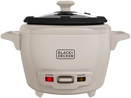 BLACK+DECKER 3-Cup Rice Cooker...