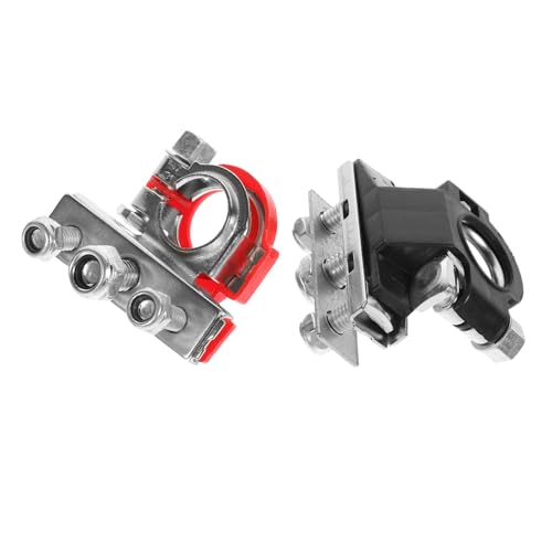 SWOOMEY Conectores De Terminales De Batería De Coche 3 Vías, Clips De Batería De Hierro y Plástico, Paquete Único Para Conexión Eléctrica Automotriz, Uso Para Vehículos