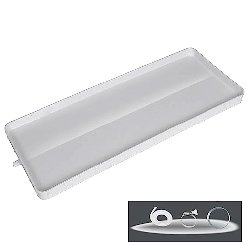Przenośna miska ociekowa AC, miska spustowa kondensatu do kondensatorów powietrza i mini rozdzielaczy, plastikowy łapacz wody, idealna do jednostek okiennych (500 cm, 1-2 szt.)
