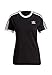 Produktbild adidas GN2900 3 Stripes Tee T-Shirt Womens Black 42