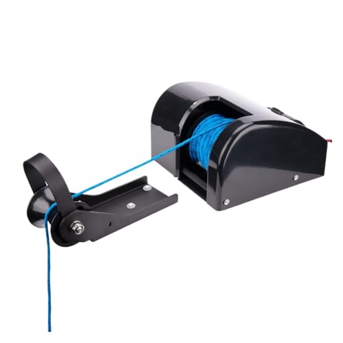 Cabrestante eléctrico para ancla de bote con control remoto inalámbrico