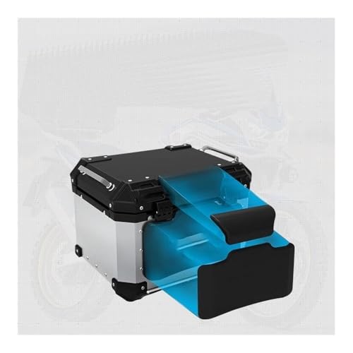 Ensemble support de dossier passager arrière moto haut de gamme pour top case - 2