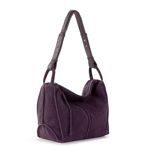 Image of The Sak Los Feliz Hobo Purse - Premium Large Leather Women's Handbag for Everyday & Travel - Durable Purse With Zipper Pocket