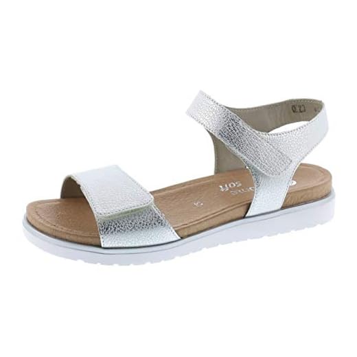 Remonte sandaler i stora storlekar silver D4051-90 stora damskor, - flerfärgad - 41 EU