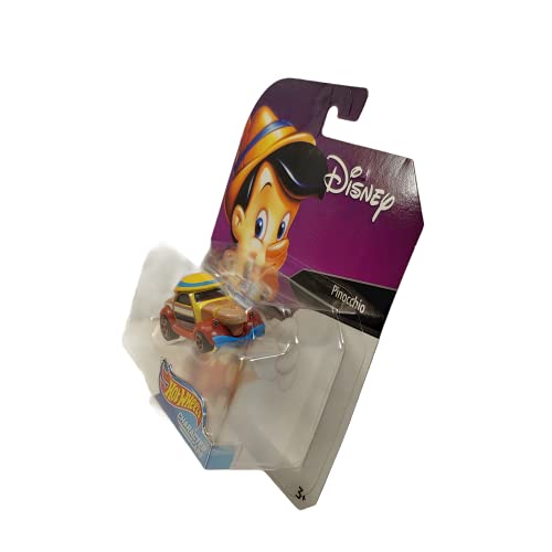 Hot Wheels Character Cars Pinocchio miniatura 4