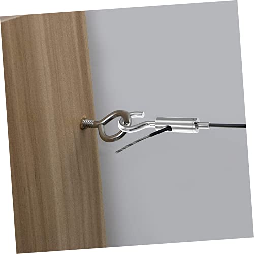 PartyKindom 5 piezas Tensor de Cuerda con Gancho y Ojal para Cables Accesorios de Alta Resistencia para Suspensión y Control de Tensión miniatura 4