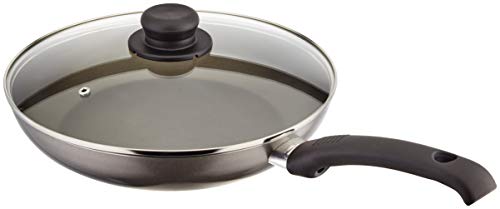 Judge Everyday Große Bratpfanne 28 cm zum Sautieren, Antihaft Teflon Pfanne, mit Kühl Bleibendem Griff, Aluminium, Teflon