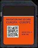 SD Karte GPS Europa V22 2022 Kompatibel mit Mercedes Becker Map Pilot