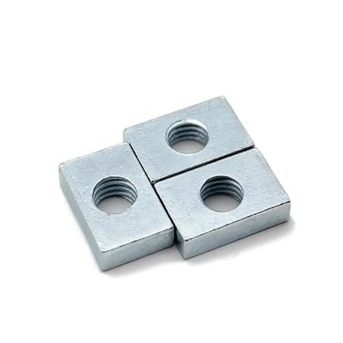 Écrou rectangulaire M6 pour stopper le glissement des fixations de profilé - 5