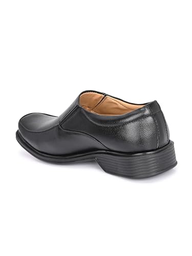 Image of AADI Men's Synthetic Leather Comfortable Trendy Lightweight Officewear Slip On Formal Shoes (G-420)